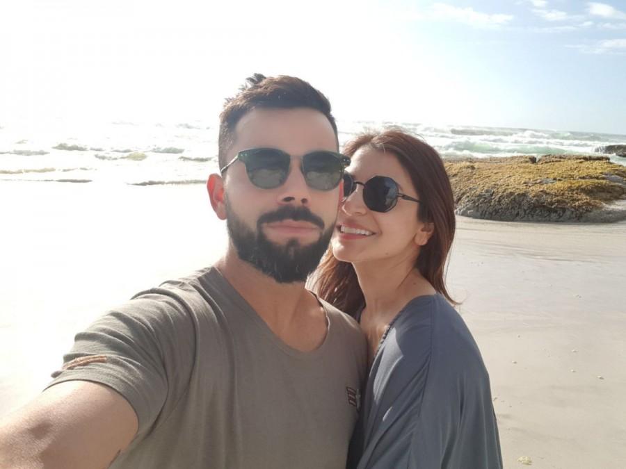 Actress Anushka Sharma is making Cape Town "even more beautiful" for husband and cricket star Virat Kohli. Anushka Sharma,Virat Kohli,Anushka Sharma and Virat Kohli,Anushka Sharma in Cape Town,Virat Kohli in Cape Town