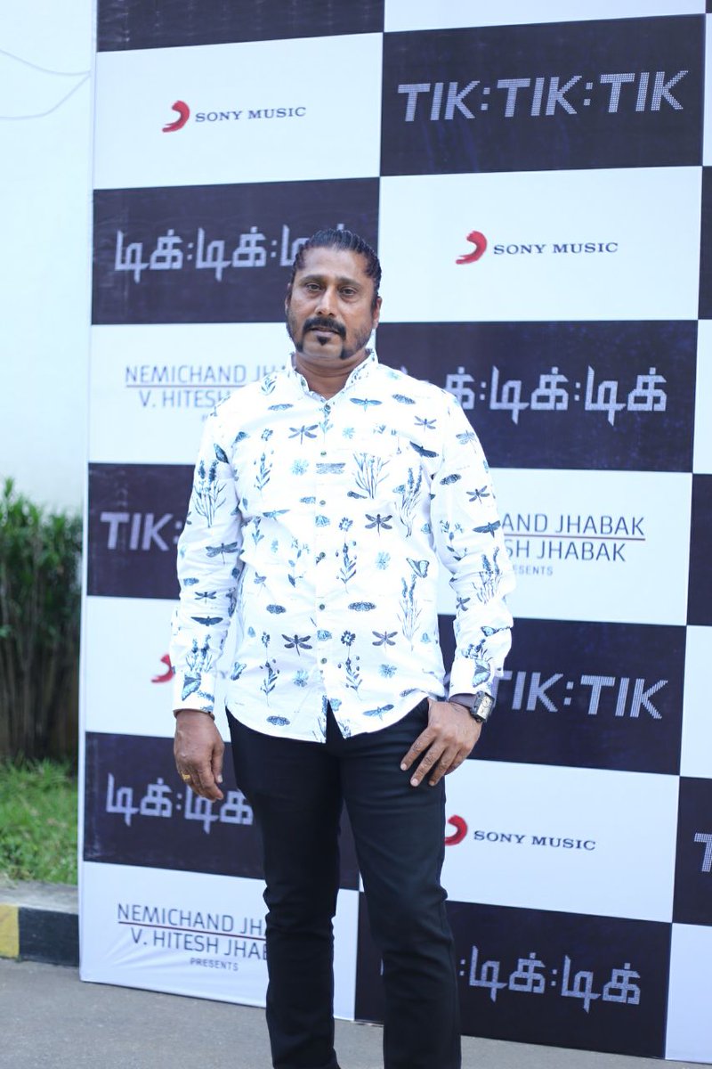 Stunt choreographer Miracle Michael poses for the cameras during Tik Tik Tik audio launch. Jayam Ravi,D Imman,Nivetha Pethuraj,Tik Tik Tik,Tik Tik Tik audio launch,Tik Tik Tik audio,Tik Tik Tik music,Tik Tik Tik music launch,Tik Tik Tik audio launch pics,Tik Tik Tik audio launch images,Tik Tik Tik audio launch stills,Tik Tik Tik audio launch pi