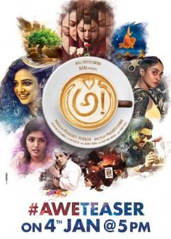 Awe is an upcoming Telugu film directed by Prasanth Varma and produced by Telugu star Nani. Starring Kajal Aggarwal, Nithya Menen, Regina Cassandra in the lead roles.