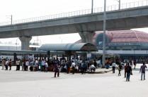 The strike was called after the unions and Transport Minister M.R. Vijayabaskar failed to reach a settlement despite several rounds of talks over pending salaries and settlement of benefits to retired staff.