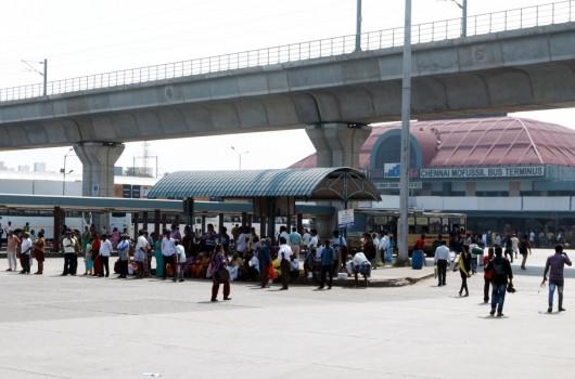 The strike was called after the unions and Transport Minister M.R. Vijayabaskar failed to reach a settlement despite several rounds of talks over pending salaries and settlement of benefits to retired staff.