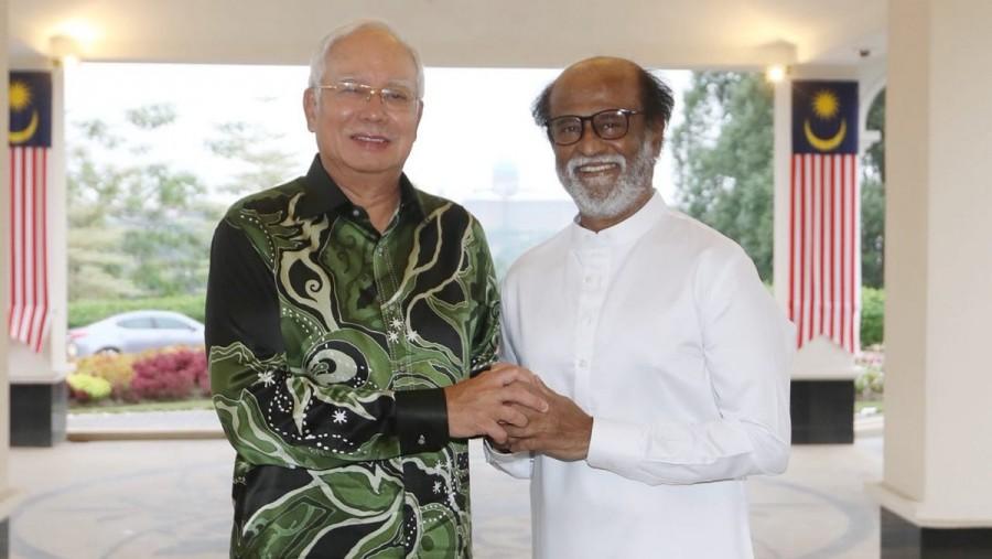 South Indian actor Rajinikanth meets Malaysian Prime Minister Najib Razak. Malaysia PM shared a picture on Twitter with the caption, It was great to meet Thalaiva @superstarrajini again today, this time in Malaysia. Enjoy your time here! Superstar Rajinikanth,Rajinikanth,Rajinikanth meets Najib Razak,Najib Razak,Malaysian Prime Minister Najib Razak