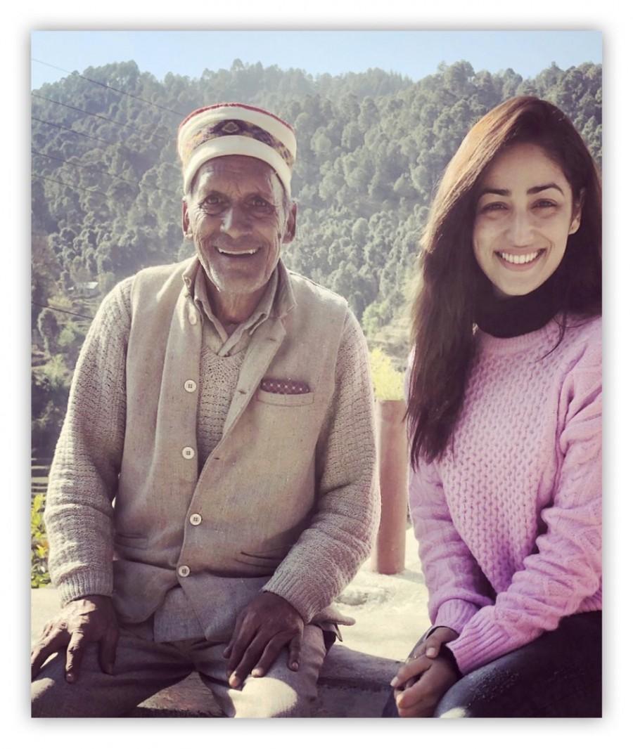 The actress headed to Himachal Pradesh to her Heritage property and kick-started her 2018. After garnering tremendous applause for her performance in Kaabil opposite Hrithik Roshan, Yami celebrated her success by purchasing a Heritage Property in her hometown Himachal Pradesh. Yami Gautam,actress Yami Gautam,Yami Gautam at Himachal Pradesh,Hrithik Roshan,Kaabil