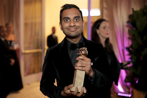 Indian-American actor-comedian Aziz Ansari has won Best Performance by an Actor in a Television Series - Musical or Comedy for "Master of None" at the 75th Golden Globe Awards here. "I genuinely didn't think I'd win because all the websites said I was going to lose. Also, I am glad we won this one because it would have really sucked to lose two of these in a row," Ansari said in his acceptance speech at the gala on Sunday night. Aziz Ansari,comedian Aziz Ansari,Aziz Ansari comedy series,Aziz Ansari wins Golden Globes,Aziz Ansari at Golden Globes