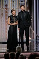 Emma Watson and Robert Pattinson,Emma Watson,Robert Pattinson,Harry Potter reunion,Harry Potter,Golden Globes 2018