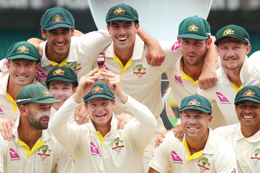 Tom Curran remained unaccompanied on a 40-ball 23, as England crashed to their heaviest defeat to Australia since 1993, when they lost by an innings and 148 runs at Headingley. Pacer Cummins was adjudged Player of the Match for his eight wickets, Aussie skipper Steve Smith was named the Player of the Series for top-scoring with 687 runs. Ashes,Ashes 2017,Australia beats England,Australia vs England,Australia canter to 4-0 Ashes triumph