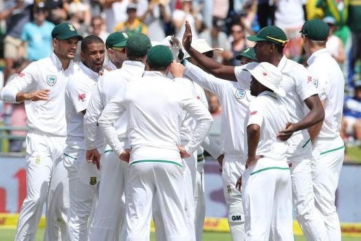 Indian bowlers had given India big hopes after bowling out South Africa for 130 in their second innings, setting a target of 208 to win the match. But the visiting batsmen capitulated, with paceman Veron Philander scalping six wickets. All-rounder Ravichandran Ashwin top-scored for India with 37. Captain Virat Kohli was the second-highest scorer with 28 as the hosts took a 1-0 lead in the three-match series.