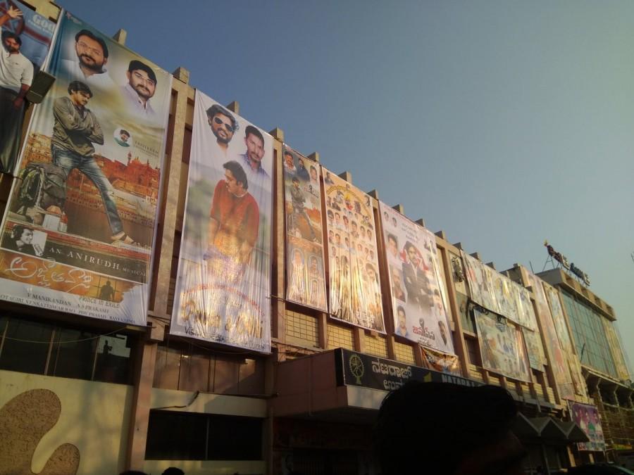 Agnyaathavaasi mania: Pawan Kalyan fans euphoric over movie release. Agnyaathavaasi,Agnyaathavaasi review,Agnyaathavaasi movie review,Pawan Kalyan,Pawan Kalyan fans,Agnyaathavaasi release,Agnyaathavaasi celebrations