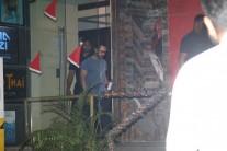 Bollywood actor Aamir Khan spotted at bandra in Mumbai.