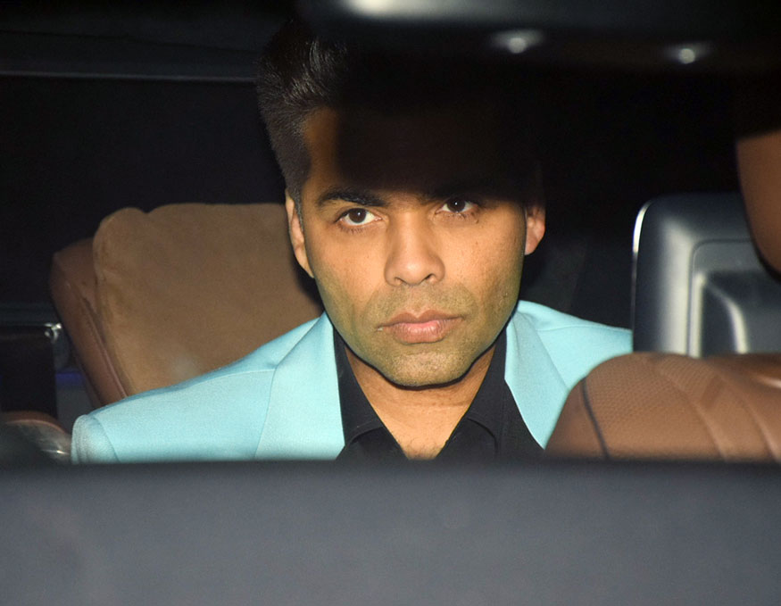 Karan Johar arrives for the birthday party of Farah Khan held at her residence in Mumbai. Abhishek Bachchan,Arjun Kapoor,Karan Johar,Anil Kapoor,Malaika Arora,Sonu Sood,Raj Kundra,Tabu,Farah Khan,Farah Khan birthday party,Farah Khan birthday party pics,Farah Khan birthday party images,Farah Khan birthday party stills,Farah Khan birthday party