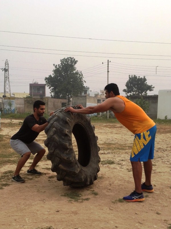 Angad Bedi who had his recent release of Tiger Zinda Hai taken a buzz on the box office has already started working on his next project with Diljit Dosanjh and Taapsee Pannu's which is a sports drama and is based on the story of the real-life Indian Hockey skipper Sandeep Singh and is being directed by Shaad Ali. The movie has already created a lot of buzz since its announcement leaving curiosity amongst the audience. Angad Bedi,Taapsee Pannu,Diljit Dosanjh,Sandeep Singh biopic,Angad Bedi starts training