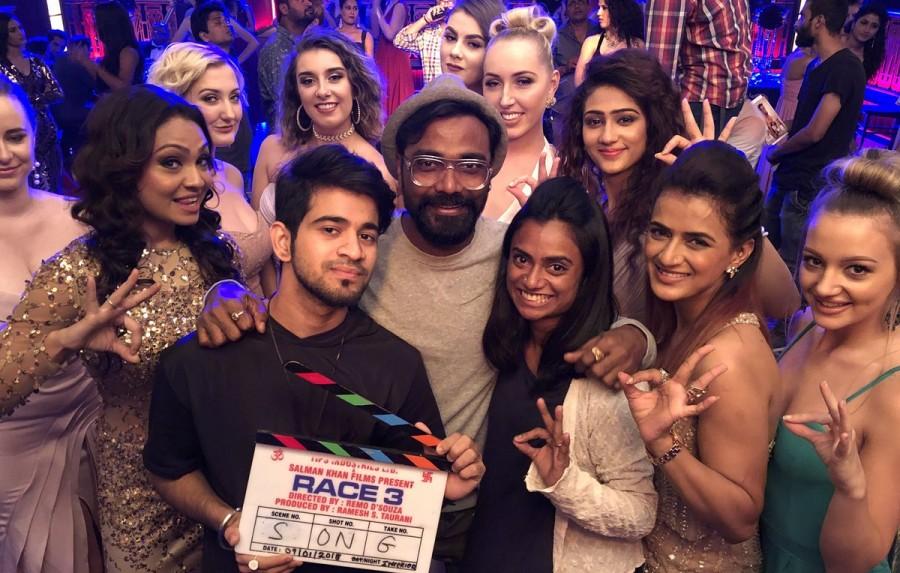 Salman Khan starrer 'Race 3' begin the shoot for the first song for the film. Filmmaker Ramesh Taurani took to Twiter to announce the commencement of shoot. Featuring Salman Khan and Jacqueline Fernandez, it will definitely be intriguing to witness the duo shaking a leg together after the chartbuster 'Jumme Ki Raat'. Remo D'Souza will not only be directing the film but also choreographing the first song. Race 3,Salman Khan,Race 3 first song,Race 3 song,Ramesh Taurani