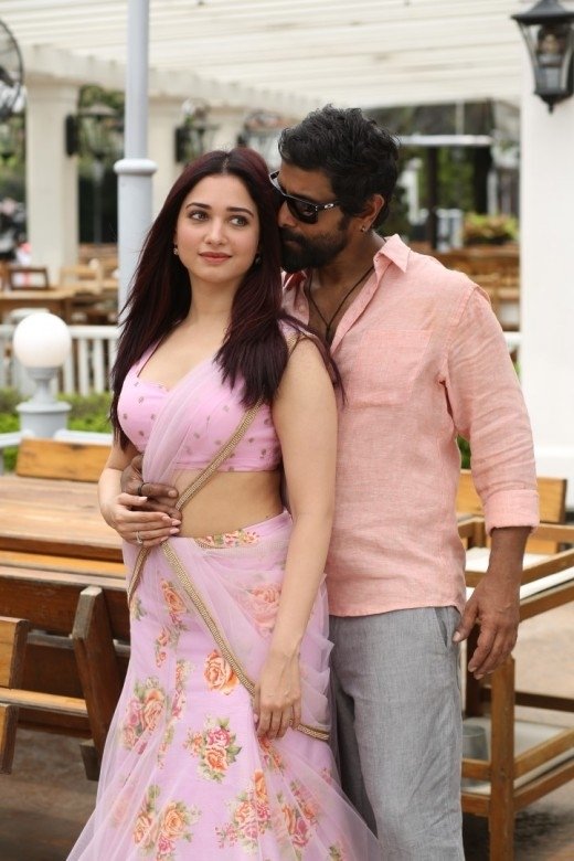 The film's soundtrack album and background score were composed by S. Thaman. Vikram,Tamannaah,Tamannaah Bhatia,Sketch review,Sketch movie review,Sketch,Sketch movie stills,Sketch movie pics,Sketch movie images,Sketch movie pictures,Sketch movie photos