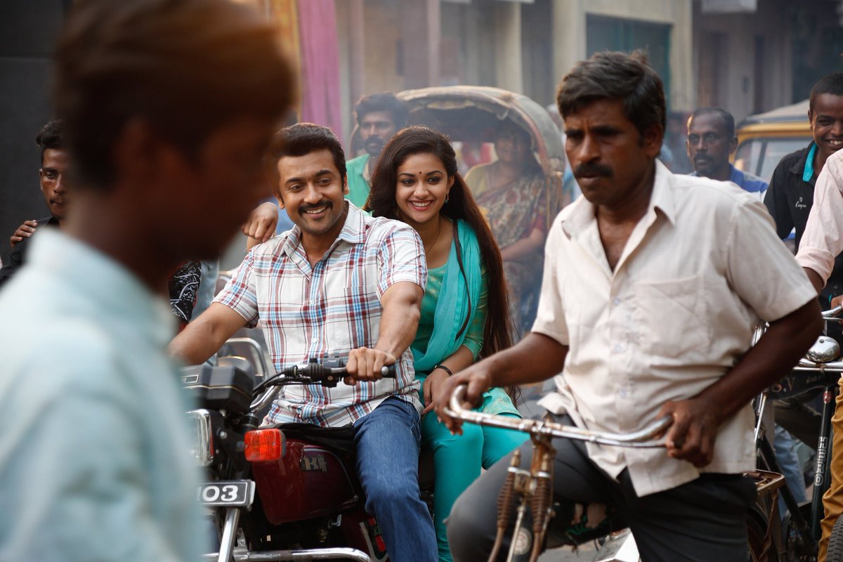 Suriya, Keerthy Suresh's Thaanaa Serndha Koottam Movie Stills - Photos ...