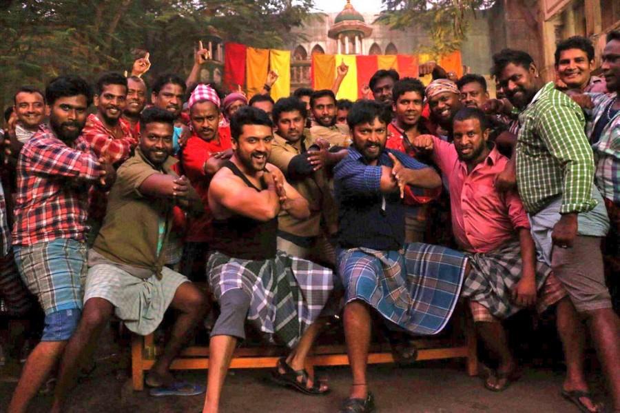 Celebs like Ramya Krishnan, Saranya Ponvannan, Kalaiyarasan, Nandha, RJ Balaji, Senthil, Thambi Ramaiah, Anandaraj, Sathyan, Sivasankar appear in the supporting role. Thaanaa Serndha Koottam,Suriya,Keerthy Suresh,Thaanaa Serndha Koottam review,Thaanaa Serndha Koottam movie review,Thaanaa Serndha Koottam movie stills,Thaanaa Serndha Koottam movie pics,Thaanaa Serndha Koottam movie images,Thaanaa Serndha Koottam movie pi
