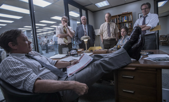 Helmed by the ace director Steven Spielberg, The Post features an ensemble star cast like Tom Hanks, Meryl Streep, Alison Brie, Carrie Coon, David Cross, Bruce Greenwood, Tracy Letts, Bob Odenkirk, Sarah Paulson, Jesse Plemons, Matthew Rhys, Michael Stuhlbarg, Bradley Whitford and Zach Woods. Steven Spielberg,The Post