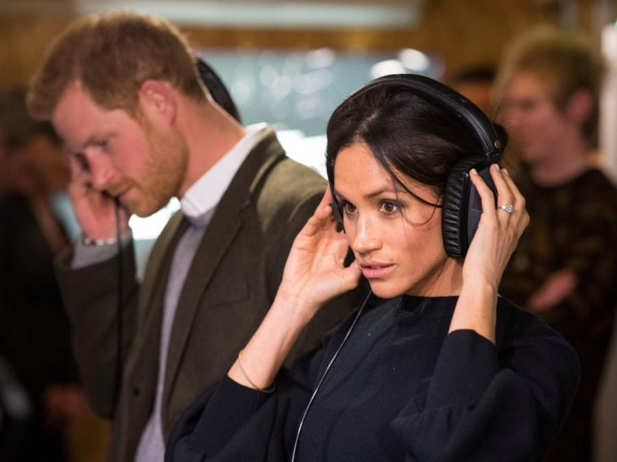 Prince Harry and his fiancee Meghan Markle visit radio station Reprezent FM, in Brixton, London. Meghan Markle and Prince Harry,Meghan Markle,Prince Harry,Prince Harry visit radio station,Meghan Markle visit radio station