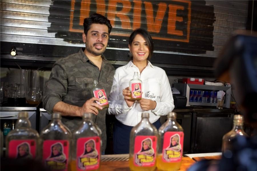 Richa Chadha graced a popular lounge in Mumbai with her presence to inaugurate a specially designed cocktail after her famous character Bholi Punjaban from Fukrey franchise. Richa Chadha,Fukrey Returns,Bholi Bhali Punjaban,Richa Chadha launches a cocktail