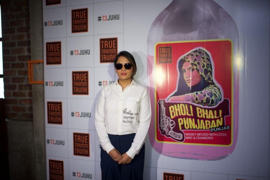 It will be offered to the patrons in a customised bottle with Bholi Punjaban’s image on the bottle and will be available across all outlets of the restobar. Richa Chadha,Fukrey Returns,Bholi Bhali Punjaban,Richa Chadha launches a cocktail