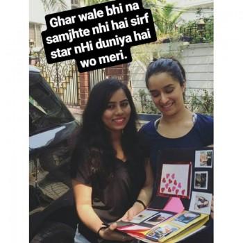 Shraddha had a firsthand experience of the love her fans posses for her when she was greeted by a fangirl while the actress visited her gym.