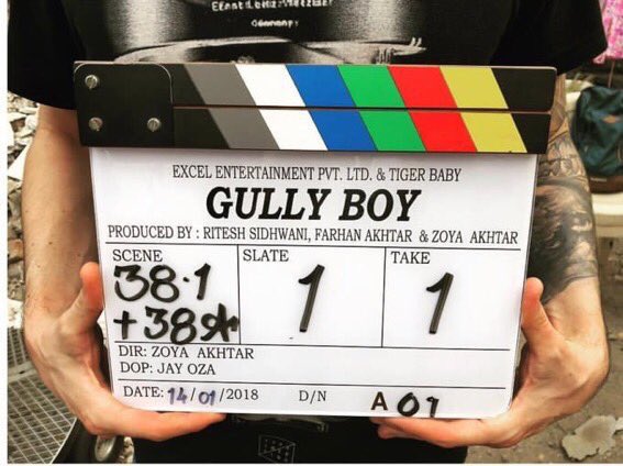 Alia Bhatt and Ranveer Singh starrer "Gully Boy", to be helmed by Zoya Akhtar, went on floors here on Sunday. "And finally it's Day 1 of 'Gully Boy'!!! Such a special film for me for various reasons! Wish me luckkkk! Your support and love means the world to me. Wohooo, let's do this Ranveer, Zoya," Alia tweeted. The movie, backed by Farhan Akhtar and Ritesh Sidhwani's Excel Entertainment, is reportedly a coming-of-age story based on the lives of street rappers in Mumbai. Sidhwani shared the clapboard of the movie, while Farhan wished the team "all the best" as the adventure begins. Alia Bhatt and Ranveer Singh,Ranveer Singh,Alia Bhatt,Gully Boy,Gully Boy launch,Gully Boy movie launch,Gully Boy movie pooja,Zoya Akhtar