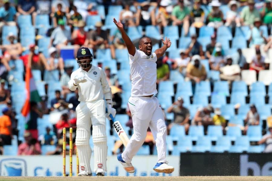The flamboyant Delhi right-hander hit eight fours in his unbeaten 16th half-century in Test cricket after India bowled out the hosts for 335 in their first innings in the morning session. Kohli and Hardik Pandya (11 batting) were at the crease as the umpires called for the end of day's play with India still 152 runs in arrear. Virat Kohli,India post 183/5,india vs south africa,India vs South Africa Tests,india vs south africa 2018 series