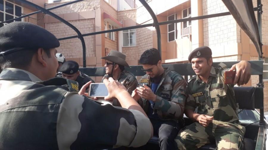 The team also got to know about arms maintenance followed by an arms drills by Sidharth Malhotra, Rakul Preet Singh and Pooja Chopra which was again monitored by mentor Manoj Bajpayee. Neeraj Pandey,Manoj Bajpayee,Sidharth Malhotra,Rakul Preet Singh,Pooja Chopra