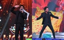 Shah Rukh Khan attends the 'Umang Mumbai Police Show 2018' at Bandra Kurla Complex in Mumbai.