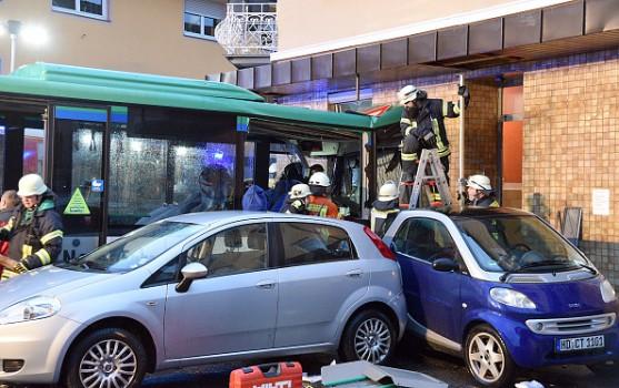 In the accident, the bus got off the road and collided with several cars before crashing head-on into a house wall in the southern German town of Eberbach, Xinhua news agency reported, quoting the Focus Online.