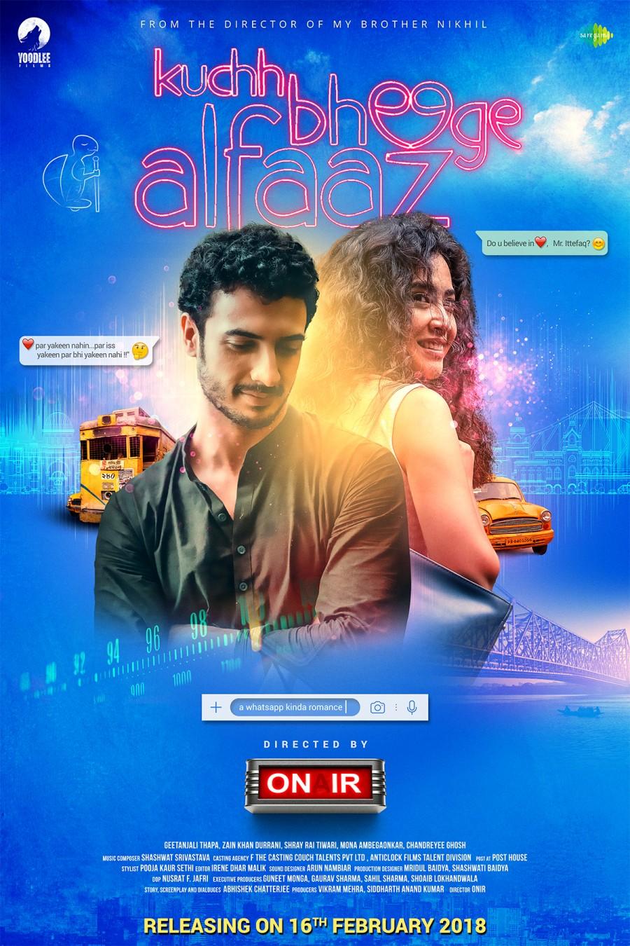 India’s oldest music label Saregama had ventured into movie production under their banner Yoodlee Films, which churns out films high on content and driven by a philosophy of 'fearless filmmaking'. Kuchh Bheege Alfaaz,Onir,Onir’s romantic drama,Valentine