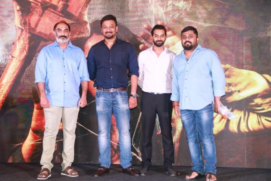 Vamsi Krishna Reddy, Pramod and KE Gnanavel Raja at Bhaagamathie audio launch. Anushka Shetty,Suriya,Ramya Krishnan,Vidyullekha Raman,Bhaagamathie,Bhaagamathie audio launch,Bhaagamathie music launch,Bhaagamathie audio launch pics,Bhaagamathie audio launch images,Bhaagamathie audio launch stills,Bhaagamathie music launch pics,Bhaagam