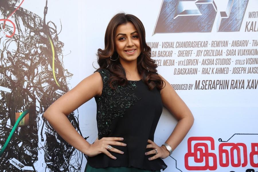 Actress Nikki Galrani at Kee audio launch. Vijay Sethupathi,Vishal,Jiiva,Nikki Galrani,Kee audio launch,Kee,Kee music launch,Kee audio launch pics,Kee audio launch images,Kee audio launch stills,Kee audio launch pictures,Kee audio launch photos