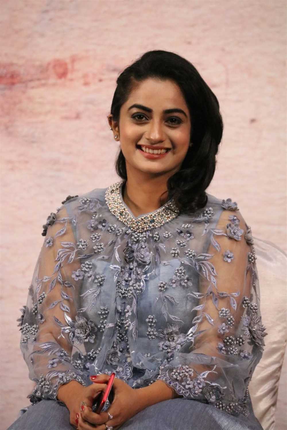 Namitha Pramod poses for the cameras during Nimir audio launch. Udhayanidhi Stalin,Samuthirakani,Parvathy Nair,Nimir,Nimir audio launch,Nimir music launch,Nimir audio launch pics,Nimir audio launch images,Nimir audio launch stills,Nimir audio launch pictures,Nimir music launch pics,Nimir music launch images,Nimir musi