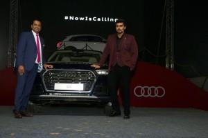 Arjun Kapoor,Manushi Chhillar,Anurag Thakur,Audi Q5,Audi Q5 launch party,Audi Q5 launch party pics,Audi Q5 launch party images,Audi Q5 launch party stills,Audi Q5 launch party pictures,Audi Q5 launch party photos