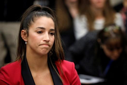Raisman said she had not planned to provide her testimony, but she was inspired by other victims who had taken the podium. Her anger was targeted as well at USA Gymnastics and her dismay at what she felt is a lackluster reaction to the scandal by newly installed CEO Kerry Perry. Perry, who attended the hearings earlier in the week, was not present Friday. 