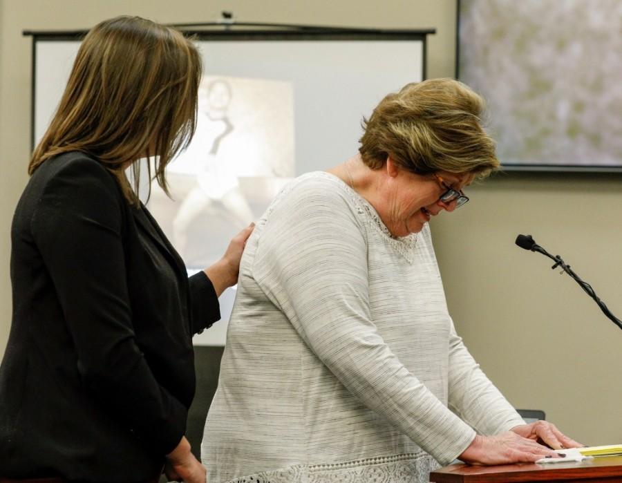 Donna Markham, the mother of Chelsea Markham, testified her daughter was molested by Nassar after seeking treatment for a back injury she suffered in a fall off a balance beam when she was 10, Sports Illustrated reported. Chelsea never recovered from the abuse and it led her to a life of drugs, culminating with her suicide in 2009 at age 23, the mother said according to the magazine. Outside the courtroom, Markham told reporters she felt compelled to speak for her daughter. "I wanted him (Nassar) to hear what happened to my daughter ... the fact that he started the process of her self-destruction," according to video posted on the Lansing State Journal website. Larry Nassar,US Gymnastics Larry Nassar,Larry Nassar victims,USA Gymnastics team,sexual assault