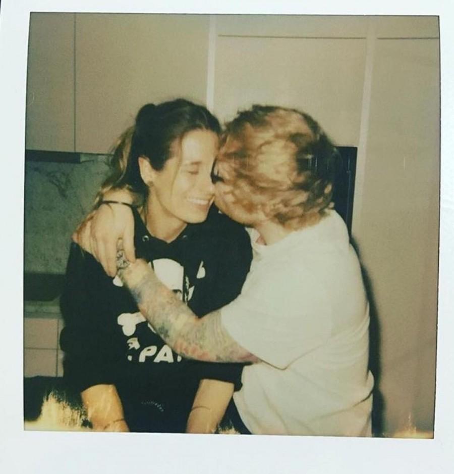 British singer-songwriter Ed Sheeran has announced his engagement with his longtime girlfriend Cherry Seaborn. Sheeran wrote on Instagram: "Got myself a fiancé just before new year. We are very happy and in love, and our cats are chuffed as well," Last year, Sheeran had revealed he has known Seaborn since they were children but they did not start dating until he invited her to Taylor Swift's Fourth of July party in 2015. Ed Sheeran,singer Ed Sheeran,Cherry Seaborn,Ed Sheeran and Cherry Seaborn,model Cherry Seaborn,Ed Sheeran engagement