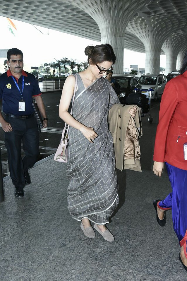 Bollywood actress Kangana Ranaut seen at Chhatrapati Shivaji Maharaj International airport in Mumbai. Kangana Ranaut,Kangana Ranaut in Saree,Kangana Ranaut saree,hot Kangana Ranaut,Kangana Ranaut latest pics,Kangana Ranaut latest images,Kangana Ranaut latest pictures,Kangana Ranaut latest photos