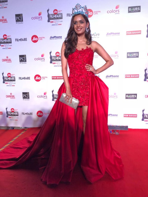 Like Manushi Chillar's Bollywood red carpet look? VOTE! - Rediff.com