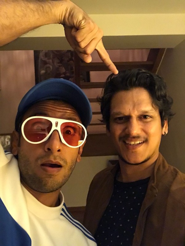 The film Gully Boys is a story of 4 friends who are local rappers in the midst of overcrowded and bustling city Mumbai. Vijay Varma is one of the rappers who will be sharing screen space with Ranveer Singh, Alia Bhatt and Kalki Koechlin. Gully Boys is being directed by Zoya Akhtar. Vijay will be seen playing childhood buddy to Ranveer Singh and while growing up together they turn out to be the best rappers in the vicinity. Actor Vijay Varma,Vijay Varma,Vijay Varma with Ranveer Singh,Ranveer Singh,Alia Bhatt,Kalki Koechlin,Gully Boys