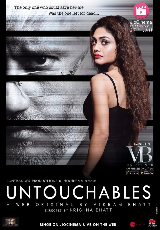 The much-awaited digital show, Untouchables, starring Vikram Bhatt and Sreejita De, that also marks Vikram's daughter Krishna Bhatt's directorial debut is all set to go live with their own OTT platform called VB Theatre on the Web. The show is jointly presented by Loneranger and JIO Cinema. Vikram Bhatt,TV star Sreejita De,Krishna Bhatt,Untouchables,Untouchables poster,Untouchables first look,Untouchables movie poster