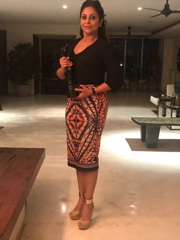 The national award winning actress currently added another feather to her cap as she won the filmfare award for the Best Actress female for her short film 'Juice'. Shefali Shah,actress Shefali Shah,short film Juice,Juice,Juice short film,Filmfare awards,Jio Filmfare Awards 2018,Filmfare awards 2018