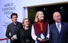 It was, as he said, his "fan moment". Bollywood superstar Shah Rukh Khan, who was feted with a Crystal Award at the World Economic Forum summit here along with Hollywood celebrities Cate Blanchett and Elton John, requested a selfie.