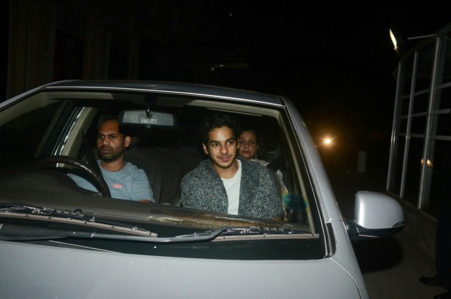 Ishaan Khatter arrives at the special screening of their film Padmaavat held at PVR in Lower Parel, Mumbai on January 23, 2018. Ishaan Khatter,Akshay Kumar,Sanjay Leela Bhansali,Padmaavat,Padmaavat special screening,Padmaavat special screening pics,Padmaavat special screening images,Padmaavat special screening stills,Padmaavat special screening pictures,Padmaavat special screenin