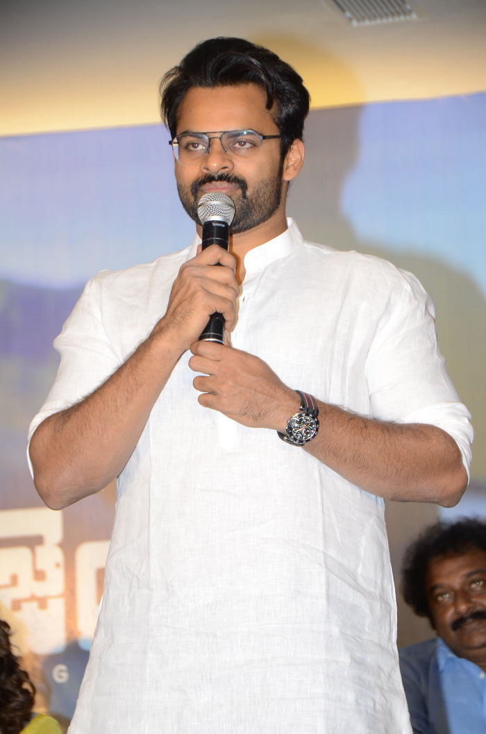 South Indian actor Sai Dharam addresses media during Intelligent movie press meet in Hyderabad. Sai Dharam Tej,Lavanya Tripathi,VV Vinayak,Intelligent movie press meet,Intelligent press meet,Intelligent press meet pics,Intelligent press meet images,Intelligent press meet stills,Intelligent press meet pictures,Intelligent press meet photos