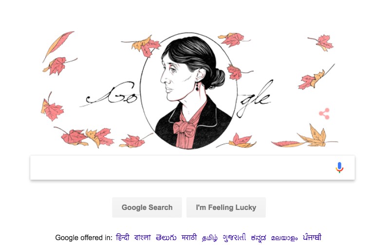 London-based illustrator Louise Pomeroy created the Doodle, which Google said was meant to reflect her "minimalist style". Woolf's fiction showed us that a person's inner life is as complex and strange as any plot. One of the foremost novelists of the 20th century, born in London in 1882, Woolf described in a 1921 diary entry how memories of family holidays and the surrounding landscape, especially the Godrevy Lighthouse, impacted her fiction in later years. Virginia Woolf,Virginia Woolf birthday,Google Doodle,Virginia Woolf's 136th birthday,Virginia Woolf 136th birthday