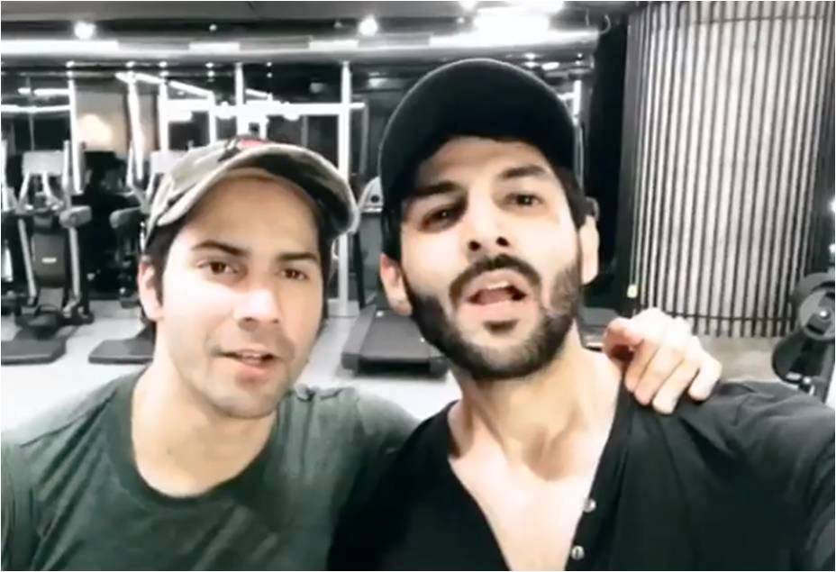 Varun Dhawan- Kartik Aaryan: Varun Dhawan and Kartik Aaryan are both known to be fitness freaks and both are gym buddies as well. Both of their social media accounts are flooded with videos and images from their fun workout sessions. The actors are trained under the expertise of Prashant Sawant, one of Bollywood best fitness trainers. This duo with a great comic timing can surely rock well in a movie together. Kareena Kapoor,Varun Dhawan,Alia Bhatt,Katrina Kaif,Buddies of B-Town who workout together