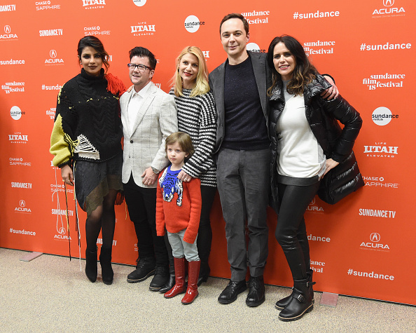 Actor Priyanka Chopra, director Silas Howard, actors Claire Danes, Jim Parsons, Amy Landecker, and Leo James Davis attend the A Kid Like Jake' Premiere during the 2018 Sundance Film Festival at Eccles Center Theatre on January 23, 2018 in Park City, Utah. Priyanka Chopra,actress Priyanka Chopra,Priyanka Chopra at A Kid Like Jake premiere,A Kid Like Jake premiere,A Kid Like Jake,A Kid Like Jake premiere show