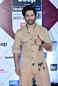 Varun Dhawan at HT India's Most Stylish Awards 2018 held at Yash Raj Studio in Mumbai on January 24, 2018.