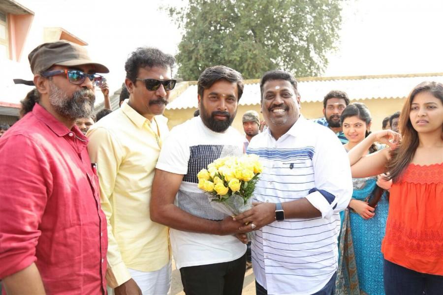 Celebs like Sasikumar, Samuthirakani, Anjali and Athulya Ravi spotted at the event. Nadodigal 2 movie launch,Nadodigal 2,Nadodigal 2 movie pooja,Sasikumar,Samuthirakani,Anjali,Athulya Ravi,Nadodigal 2 movie launch pics,Nadodigal 2 movie launch images,Nadodigal 2 movie launch stills,Nadodigal 2 movie launch pictures,Nadodigal 2 movie laun
